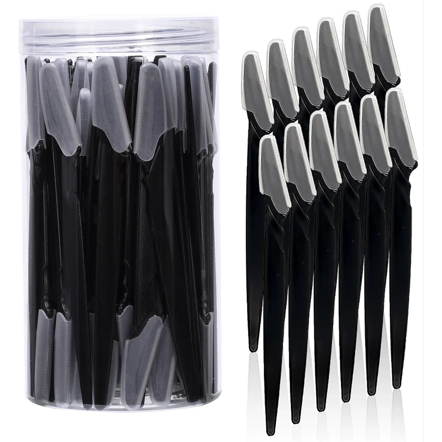 Wholesale 5/10/30/40pcs Razor for Trimmer and Women Eyebrow and Men Shaver with Hair Razor and Face Protective Cover,Safe rap