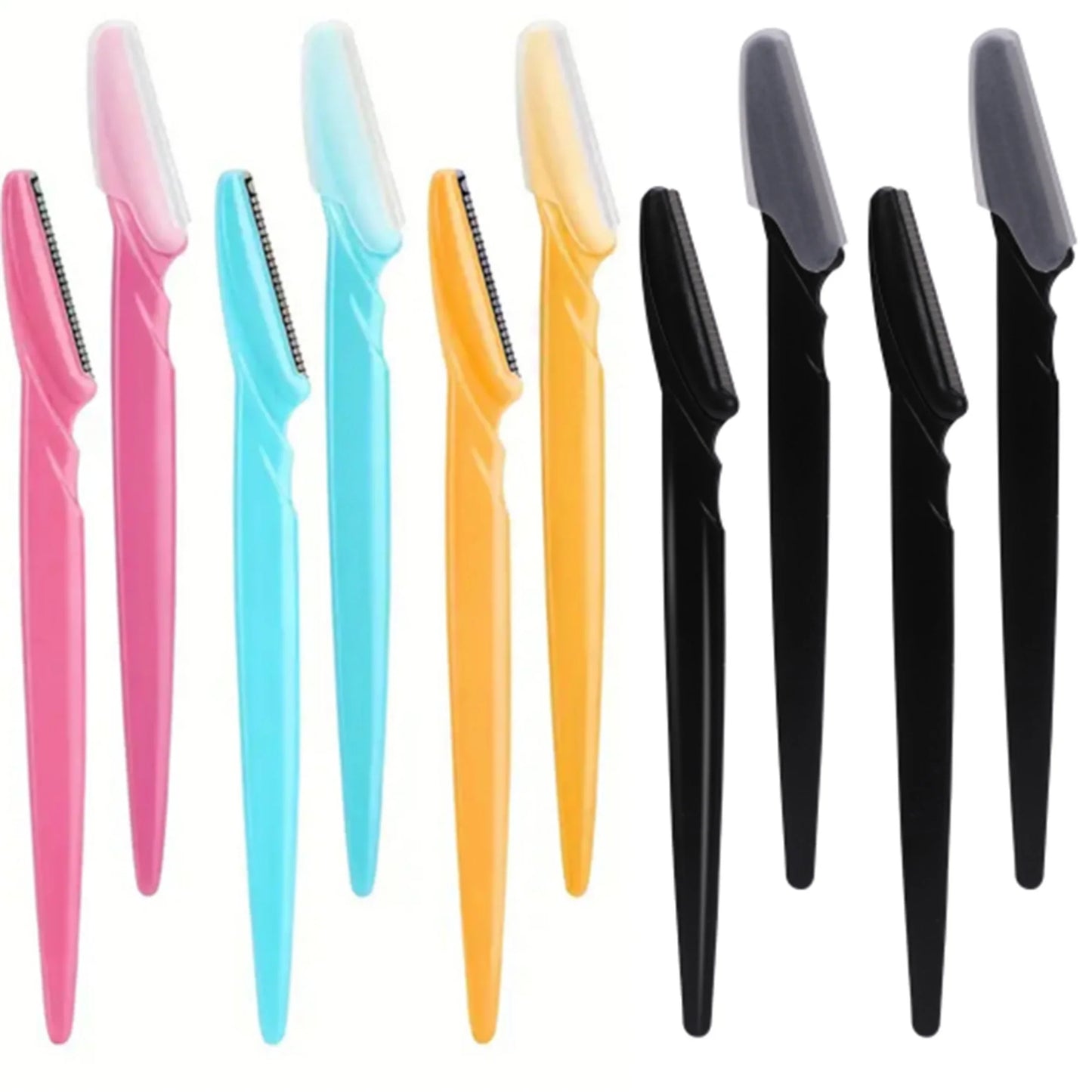 Wholesale 5/10/30/40pcs  Razor for Trimmer and Women Eyebrow and Men Shaver with Hair Razor and Face  Protective Cover,Safe rap