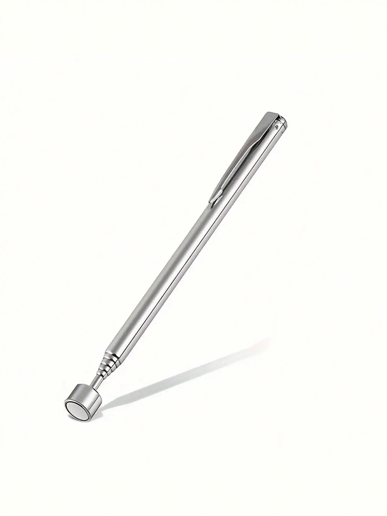 Retractable Magnet Pickup Tool For Hard-To-Reach Places Telescopic Magnetic Iron Suction Rod with LED Light Metal Pick-up Tool DIY Strong Magnetic Metal Screw Suction Rod Pick-up Tools