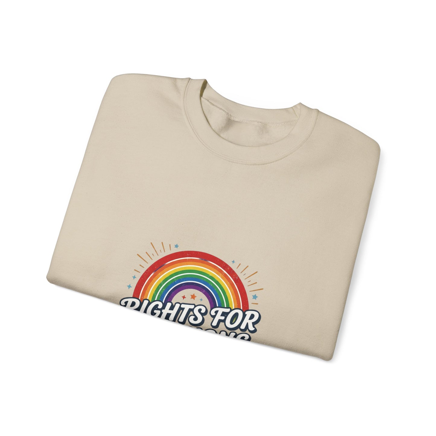 Copy of Rights For Everyone Always sweatshirt | Democracy civic courage, inclusive apparel