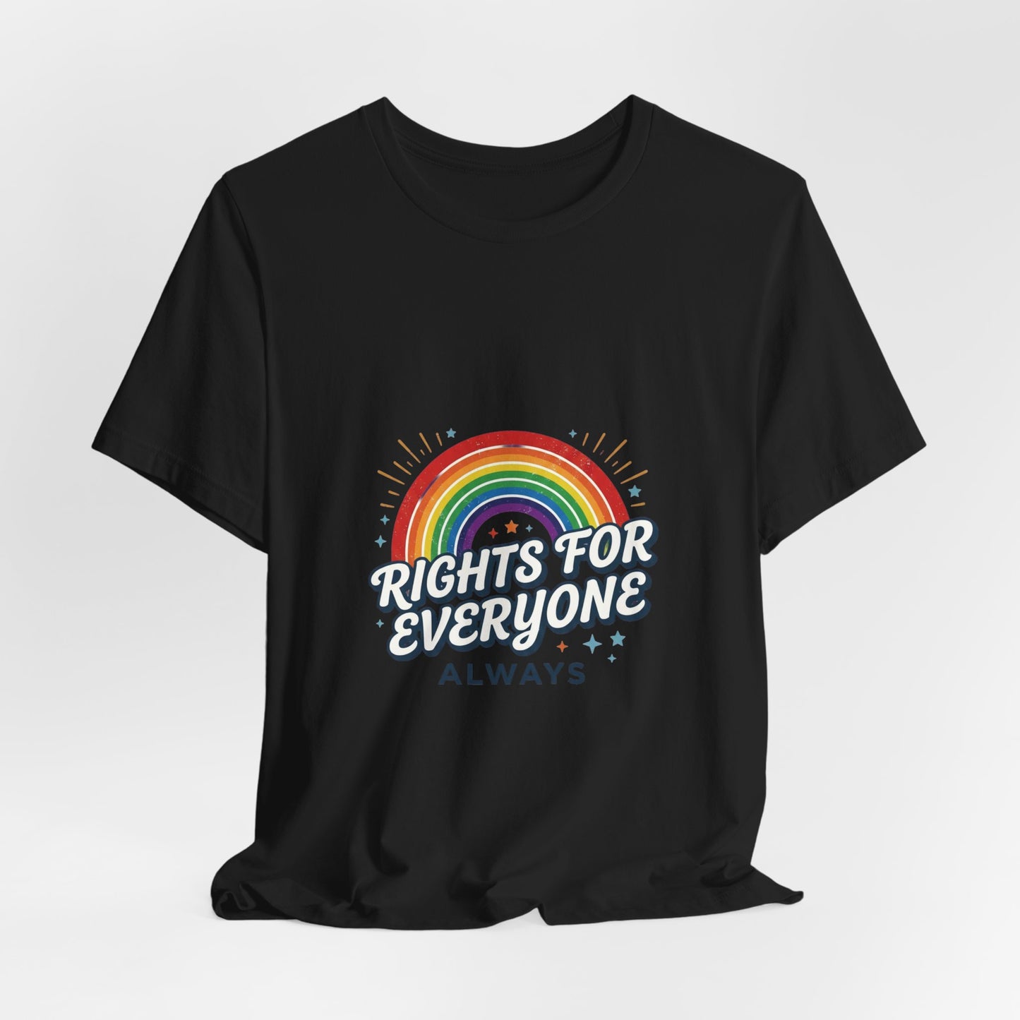 Rights for Everyone Tee | Democracy Civic Courage, Inclusive Voter Apparel
