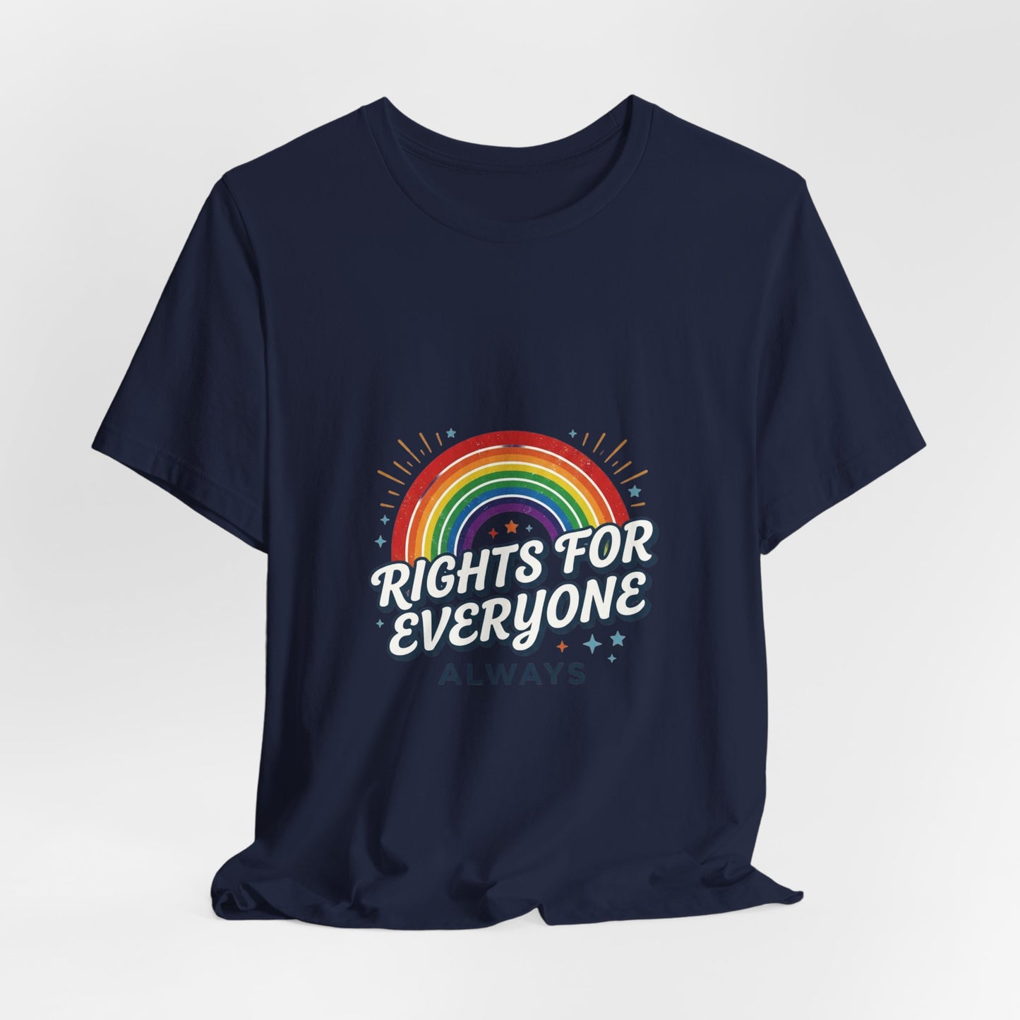 Rights for Everyone Tee | Democracy Civic Courage, Inclusive Voter Apparel