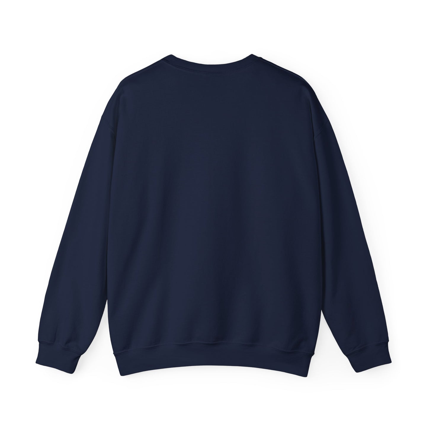 Minimalist Triangle Logo Sweatshirt — 'We Are The Problem' Chest Patch