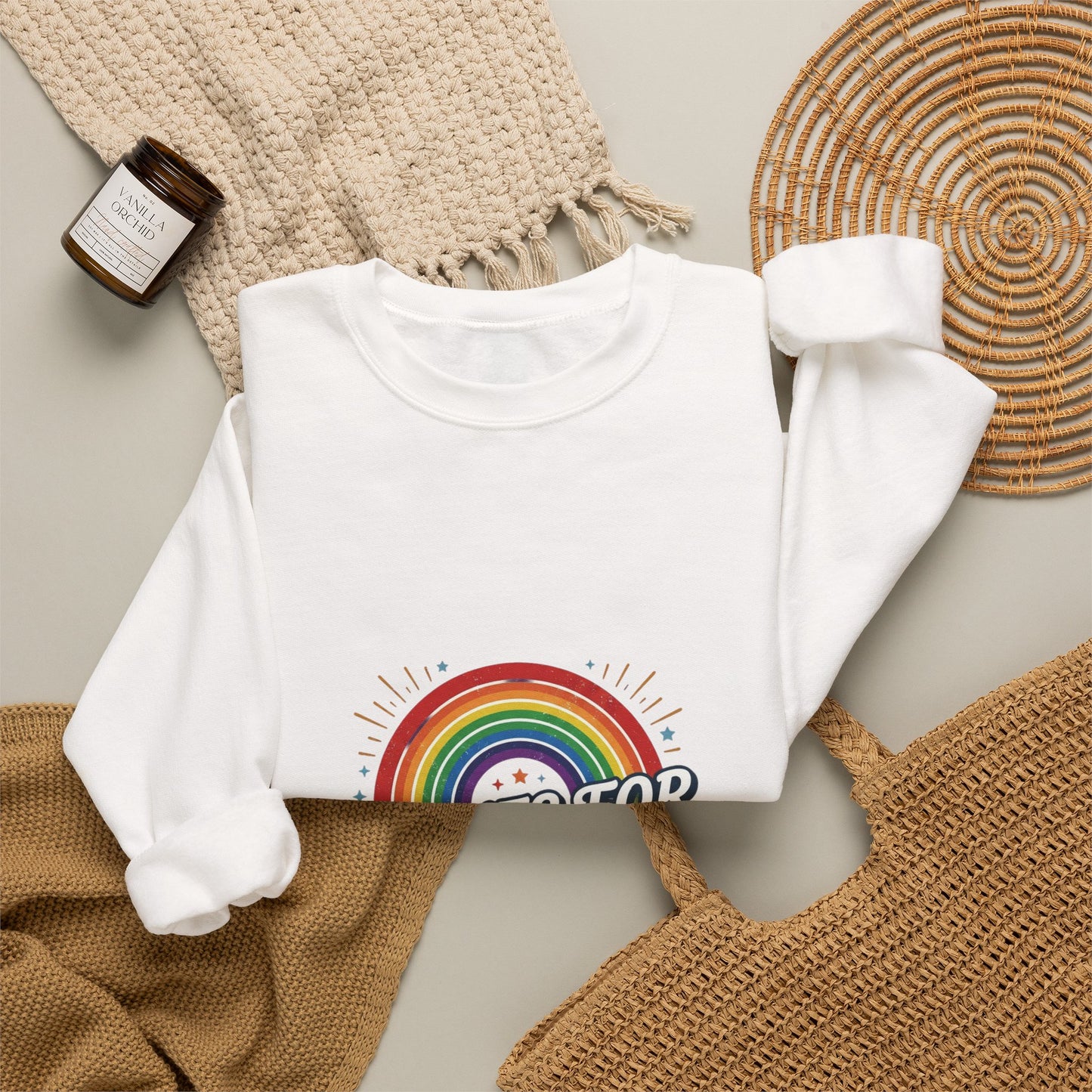 Copy of Rights For Everyone Always sweatshirt | Democracy civic courage, inclusive apparel