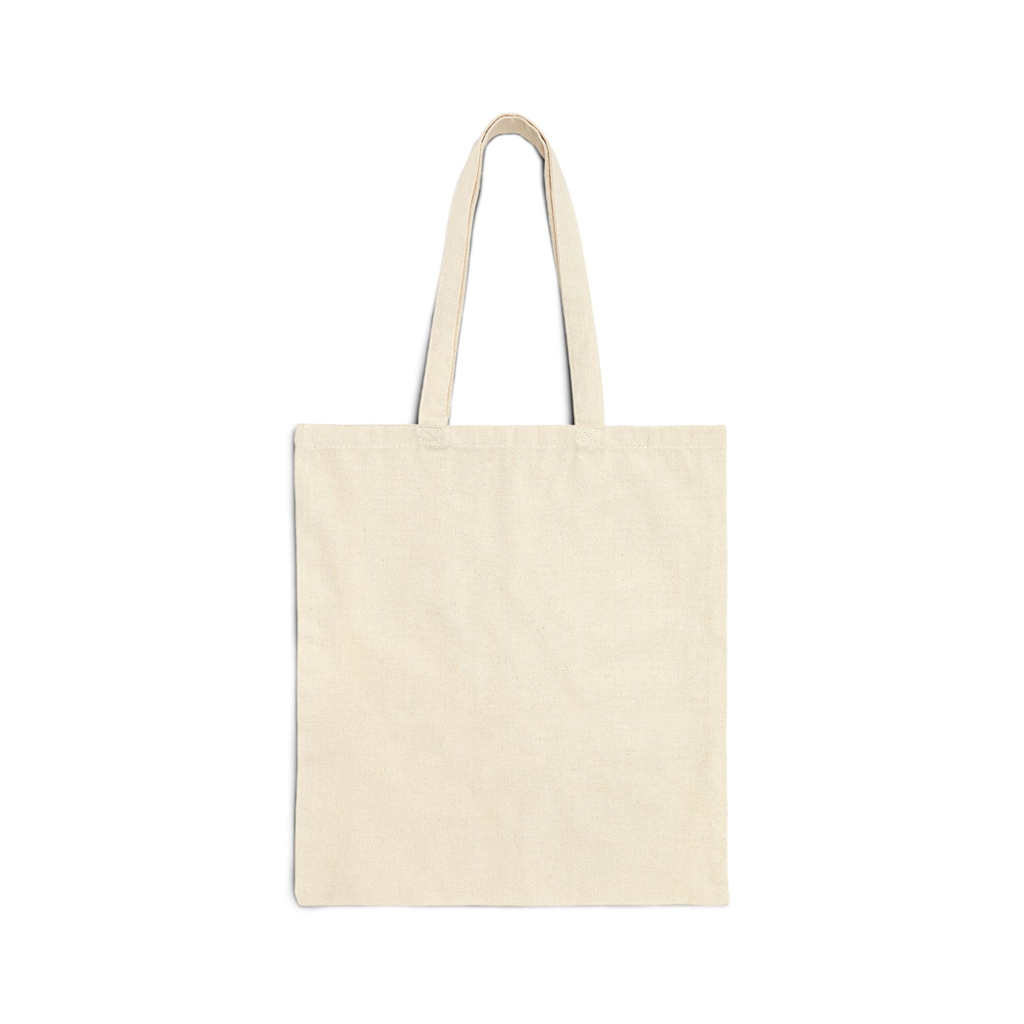 Minimalist Geometric Logo Cotton Tote Bag