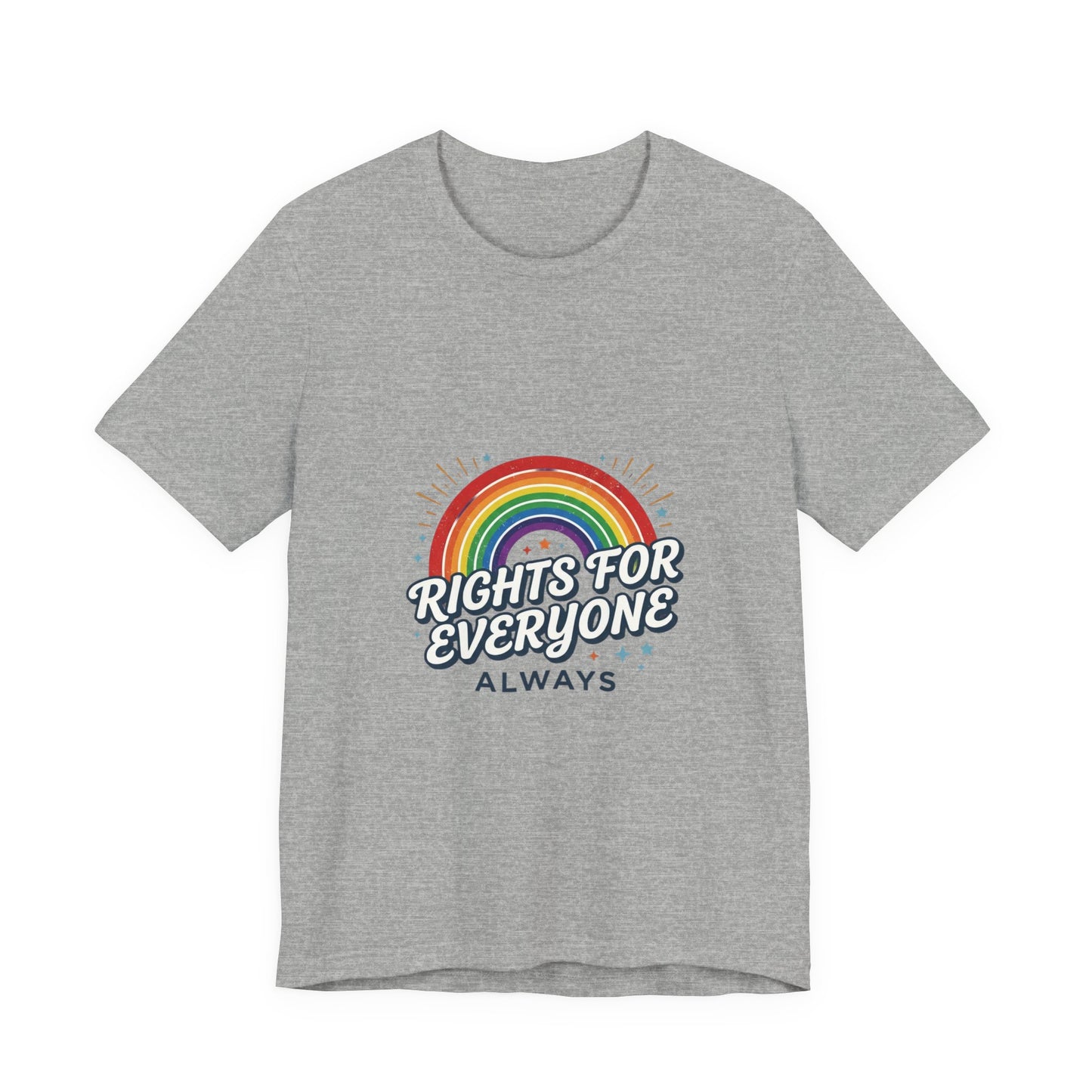 Rights for Everyone Tee | Democracy Civic Courage, Inclusive Voter Apparel