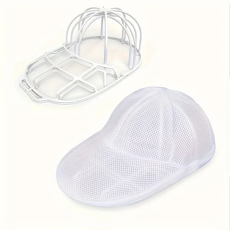 Hat cleaning cage for washing machines, hat cleaner with mesh bag,Hat bags or hat racks can be purchased separately.