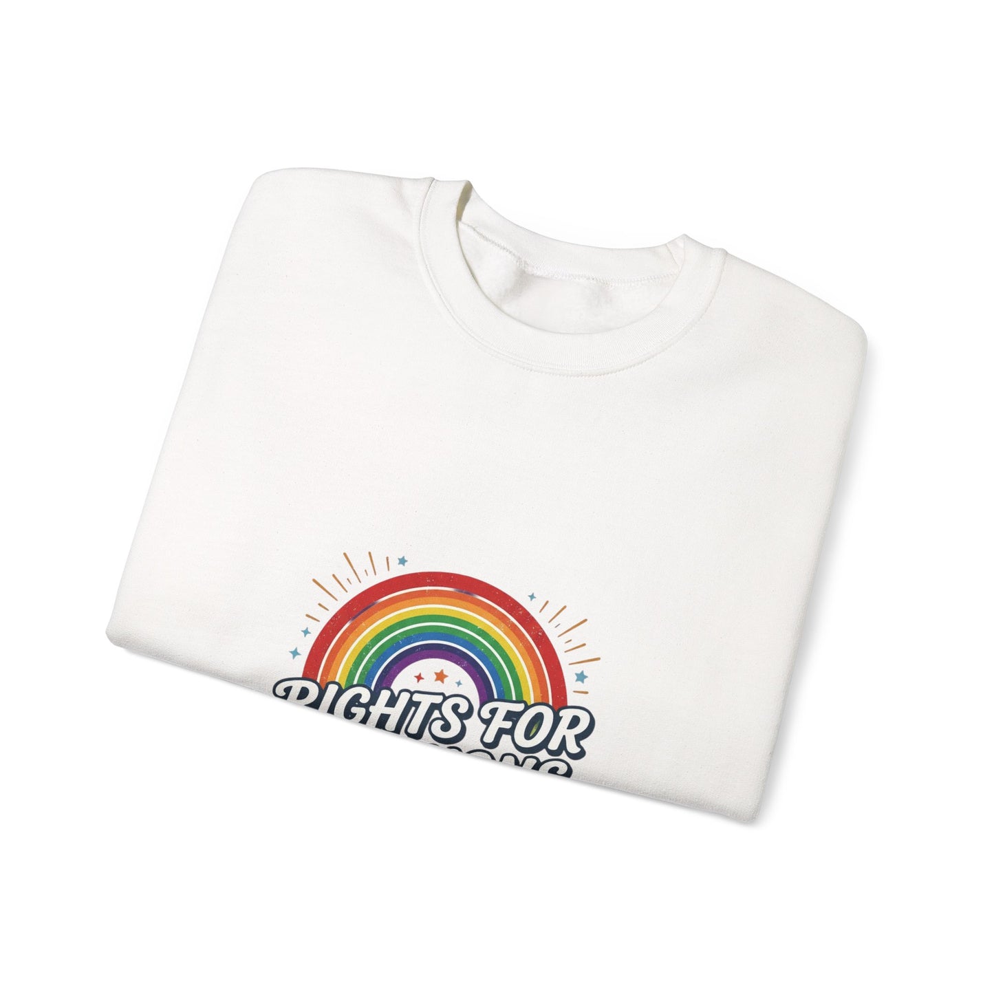 Copy of Rights For Everyone Always sweatshirt | Democracy civic courage, inclusive apparel