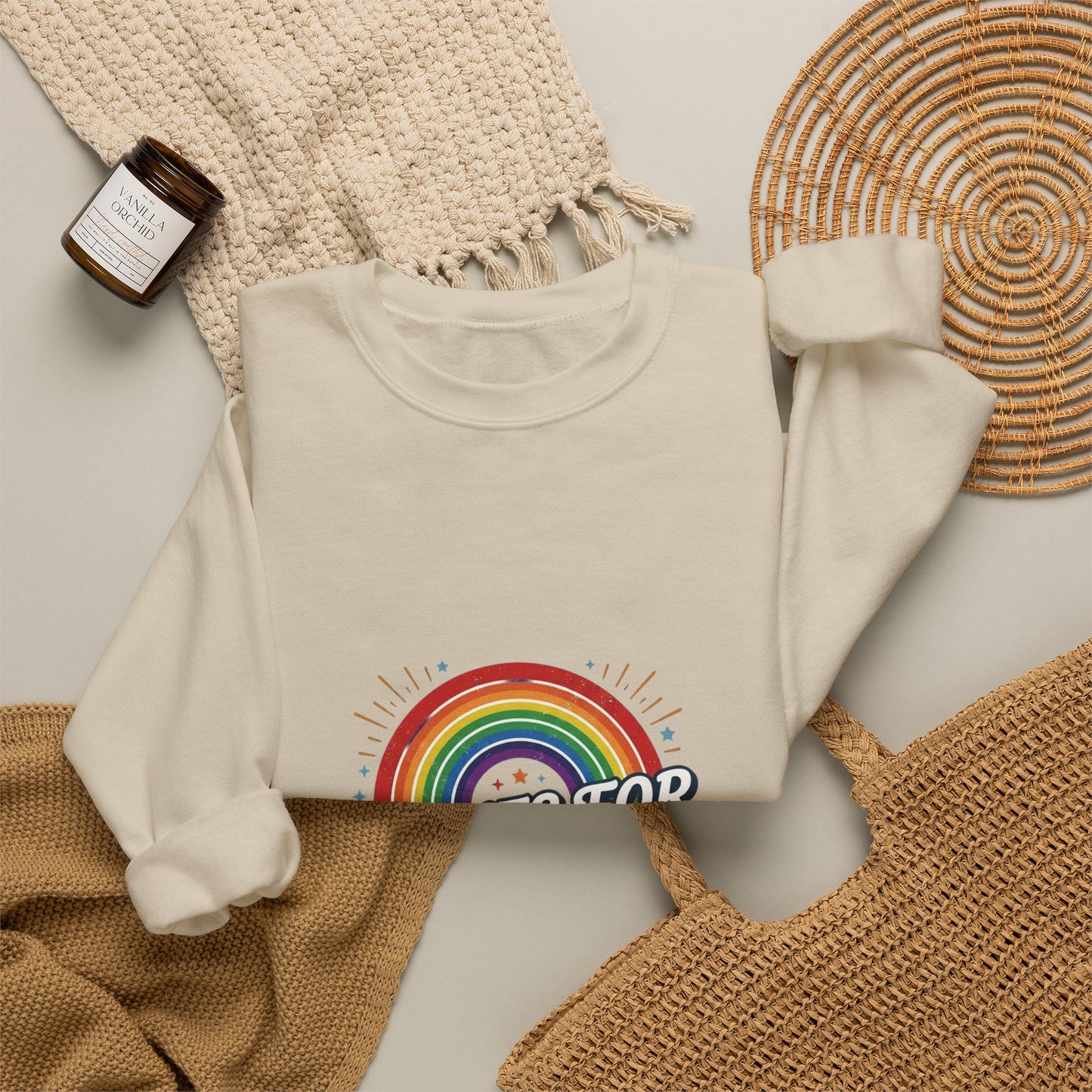 Copy of Rights For Everyone Always sweatshirt | Democracy civic courage, inclusive apparel