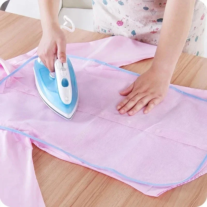 Clothes Ironing Protection Pad Cloth Protective Press Mesh Ironing Board Mat Insulation Against Random Colors Ironing Board Cove