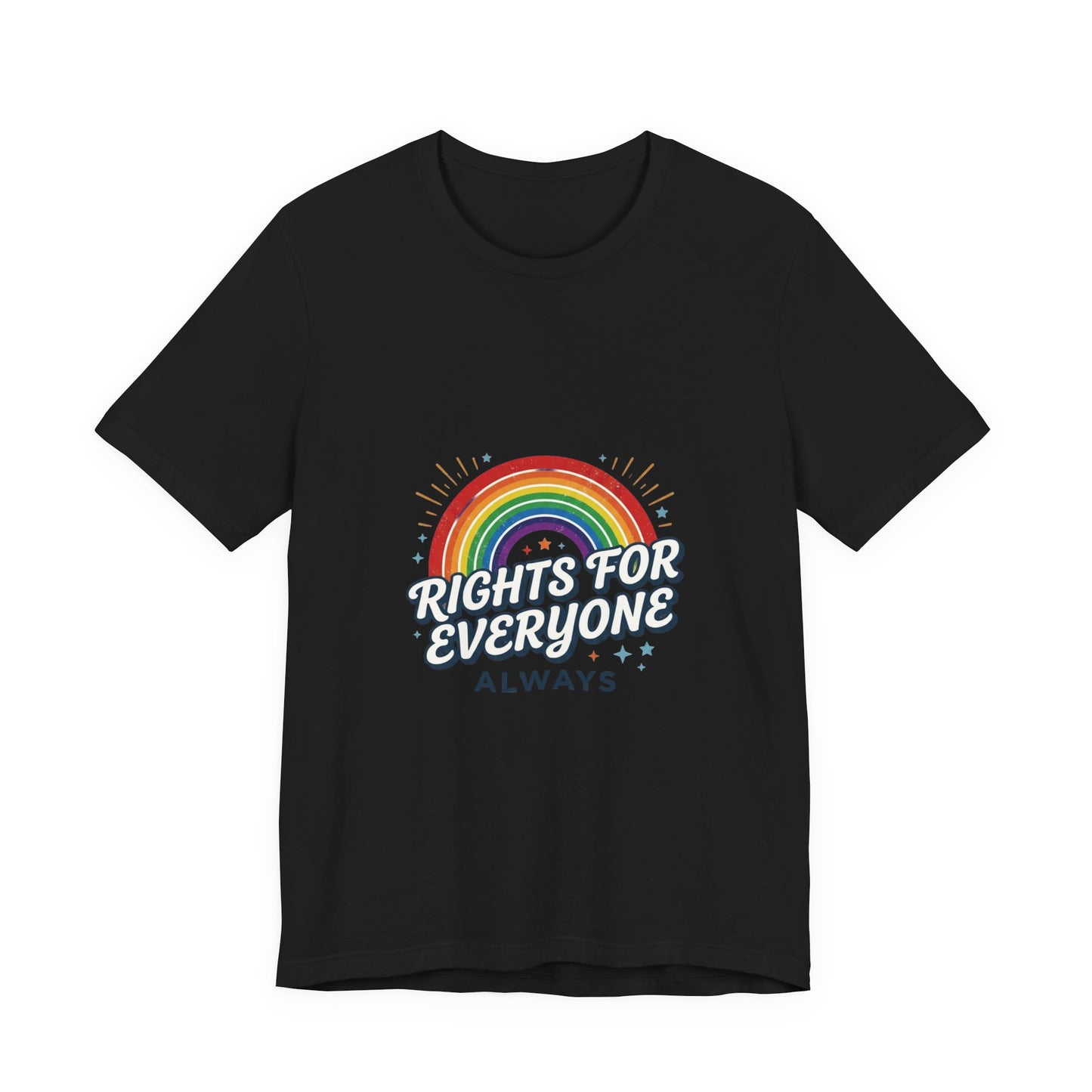 Rights for Everyone Tee | Democracy Civic Courage, Inclusive Voter Apparel