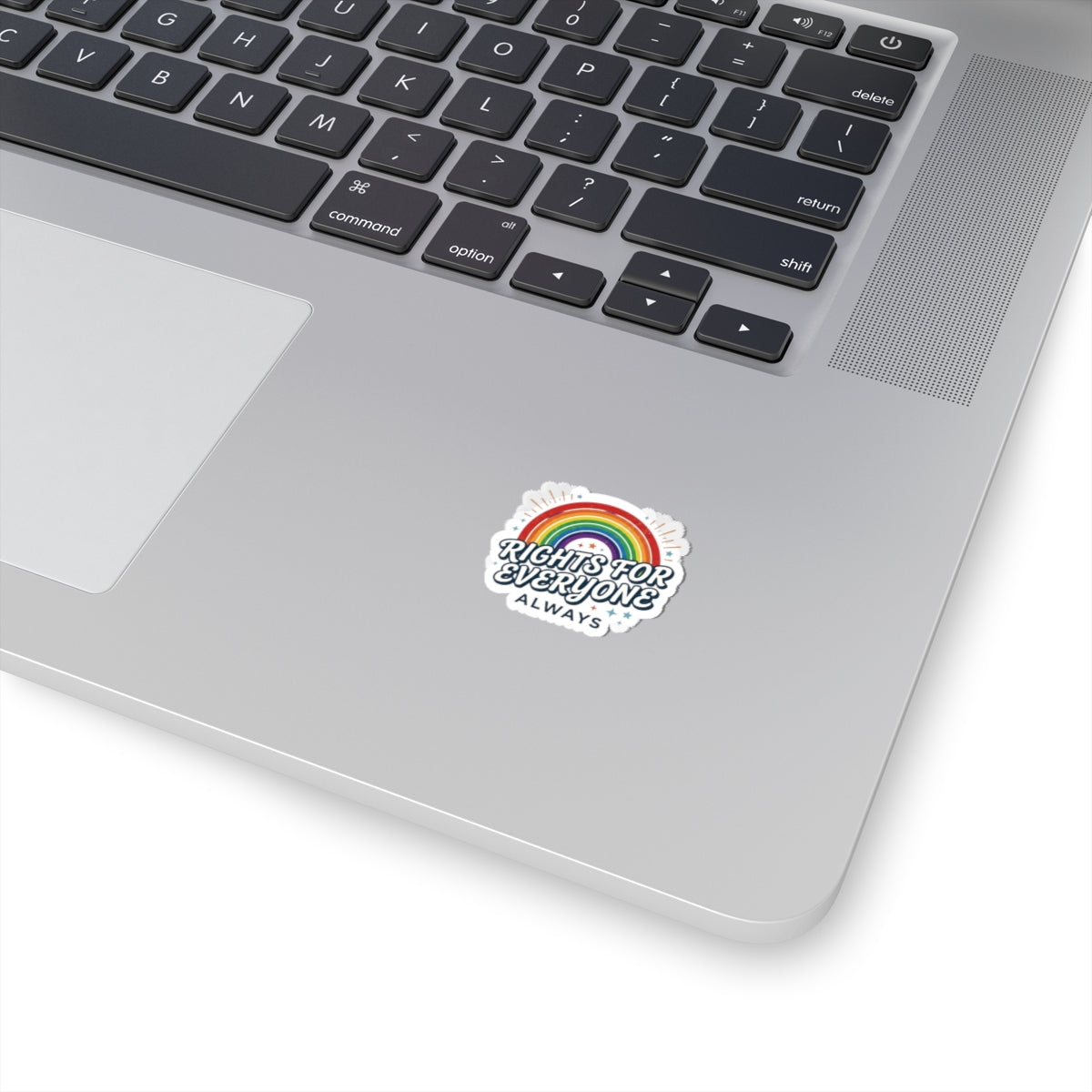 Rights for Everyone Always Sticker | Civic Courage, Democracy Pride