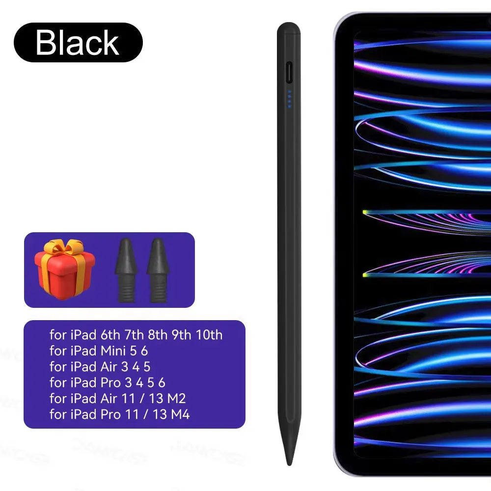 For Apple Pencil 2 Palm Rejection Power Display iPad Accessories iPad 2026 2025 2024 2019 2018 Pro 11 12.9 Air Mini Stylus Pen
