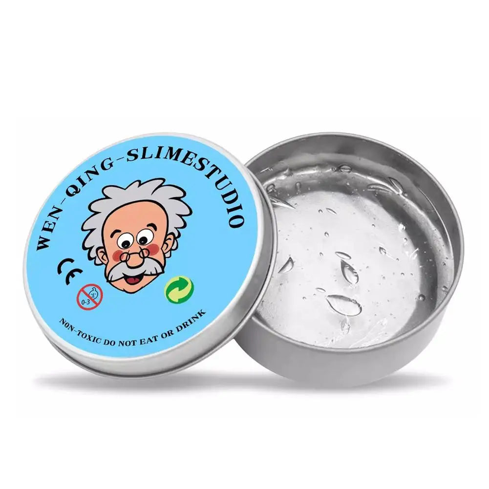 Non-newtonian Liquid Decompression Toy Transparent Liquid Glass DIY Handmade Fun Stress Relieving Non Stick Children Gifts