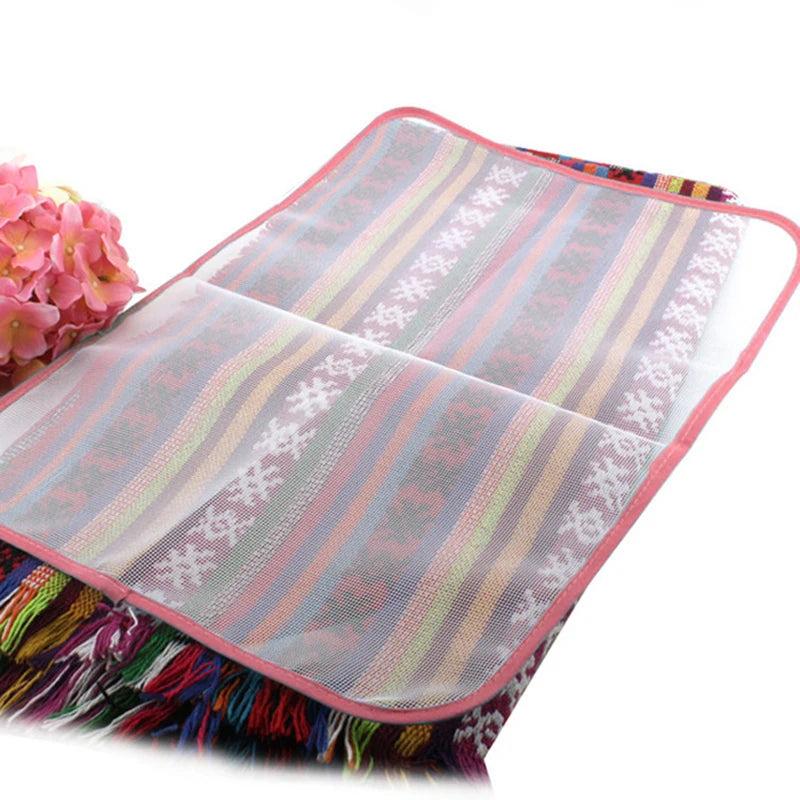 Clothes Ironing Protection Pad Cloth Protective Press Mesh Ironing Board Mat Insulation Against Random Colors Ironing Board Cove
