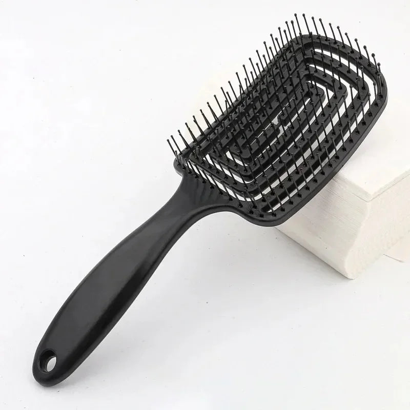 1pcs Anti-static Massage Combs Salon Wet Hair Brush Women's Hairdressing Styling Tools Exfoliating Combs