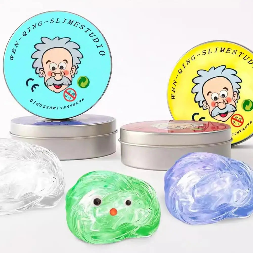 Non-newtonian Liquid Decompression Toy Transparent Liquid Glass DIY Handmade Fun Stress Relieving Non Stick Children Gifts