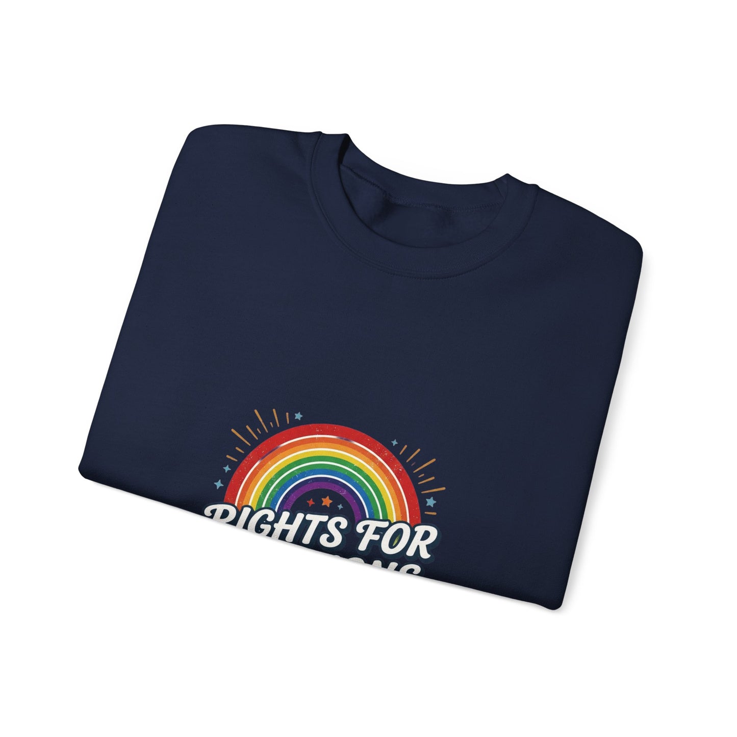 Copy of Rights For Everyone Always sweatshirt | Democracy civic courage, inclusive apparel