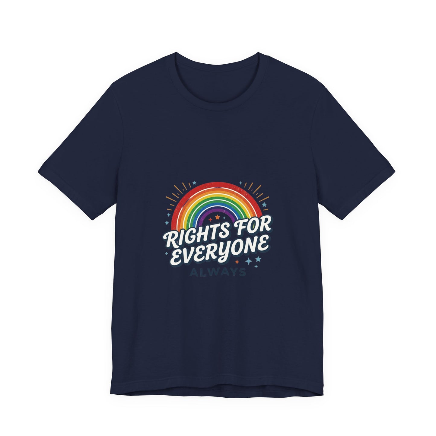 Rights for Everyone Tee | Democracy Civic Courage, Inclusive Voter Apparel