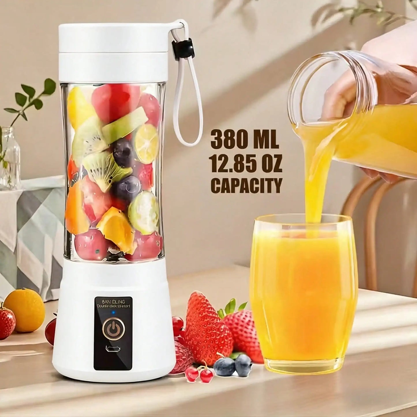 Compact USB Blender for Smoothies