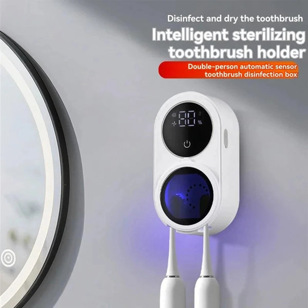 Smart Toothbrush Holder & Cleaner