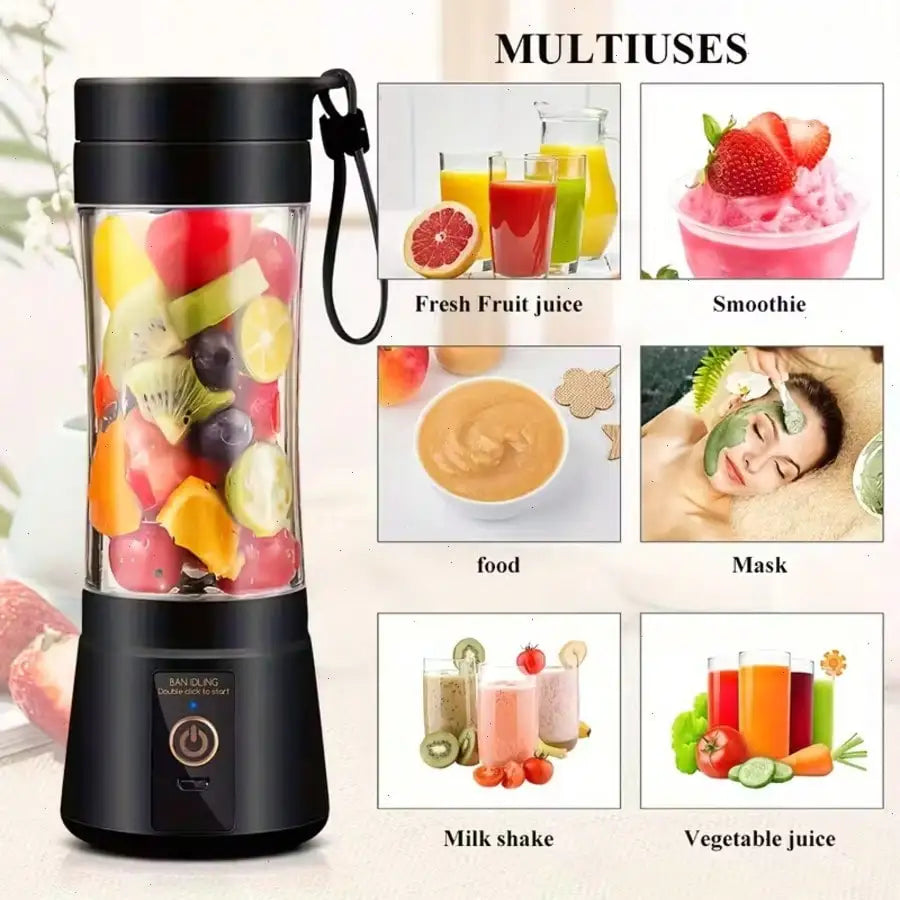 Compact USB Blender for Smoothies