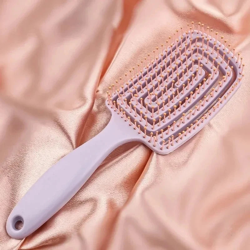 1pcs Anti-static Massage Combs Salon Wet Hair Brush Women's Hairdressing Styling Tools Exfoliating Combs