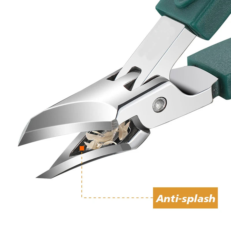 Special Anti-splash Nail Clippers ABS Ingrown Toenail Cuticle Cutter Diagonal Pliers Household Nail Trimmer Manicure Tools